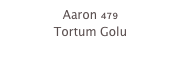 Aaron 479
Tortum Golu