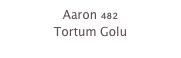 Aaron 482
Tortum Golu