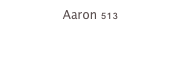 Aaron 513