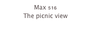 Max 516
The picnic view